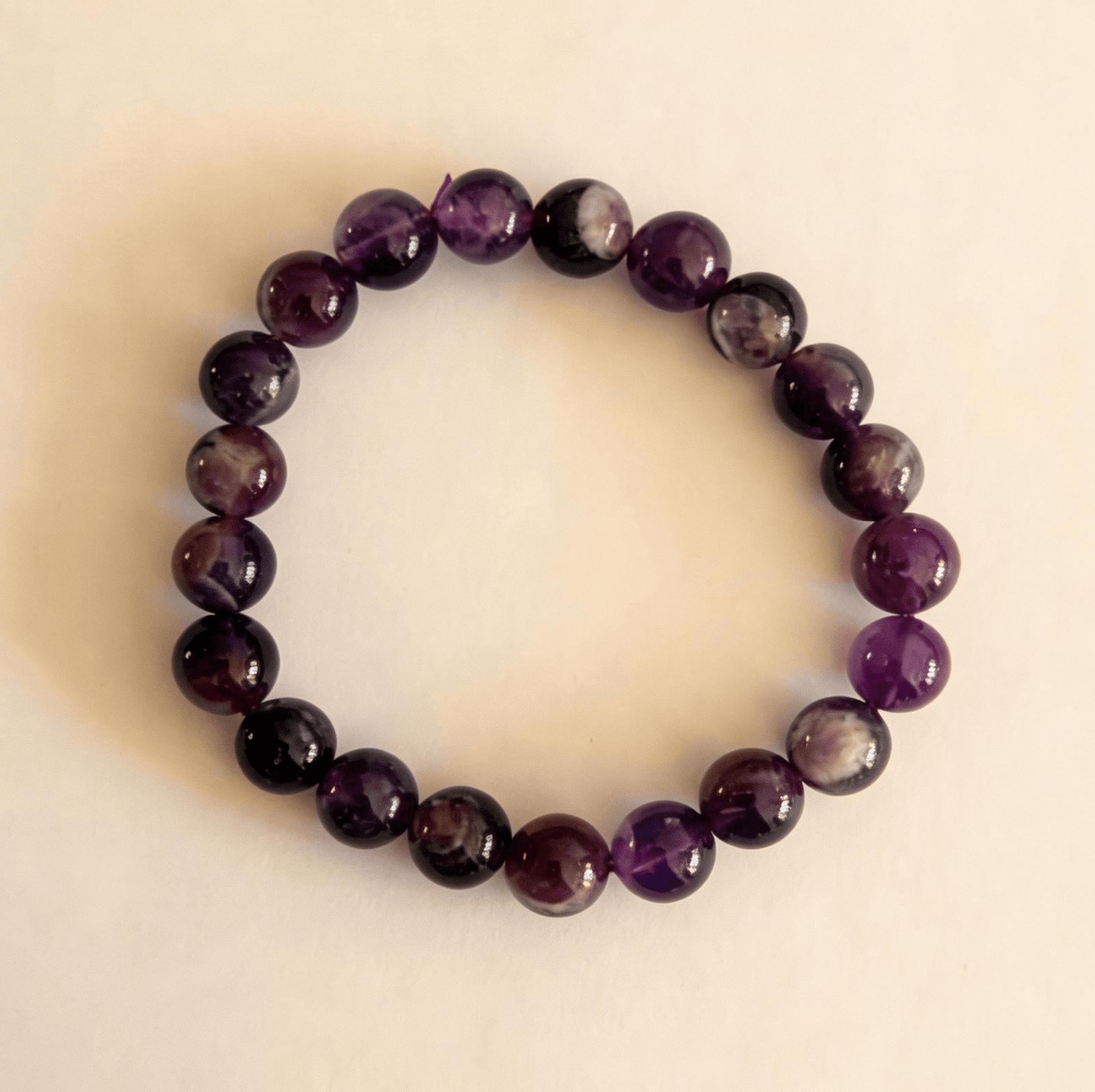 Natural Amethyst Bracelet for Peace & Balance