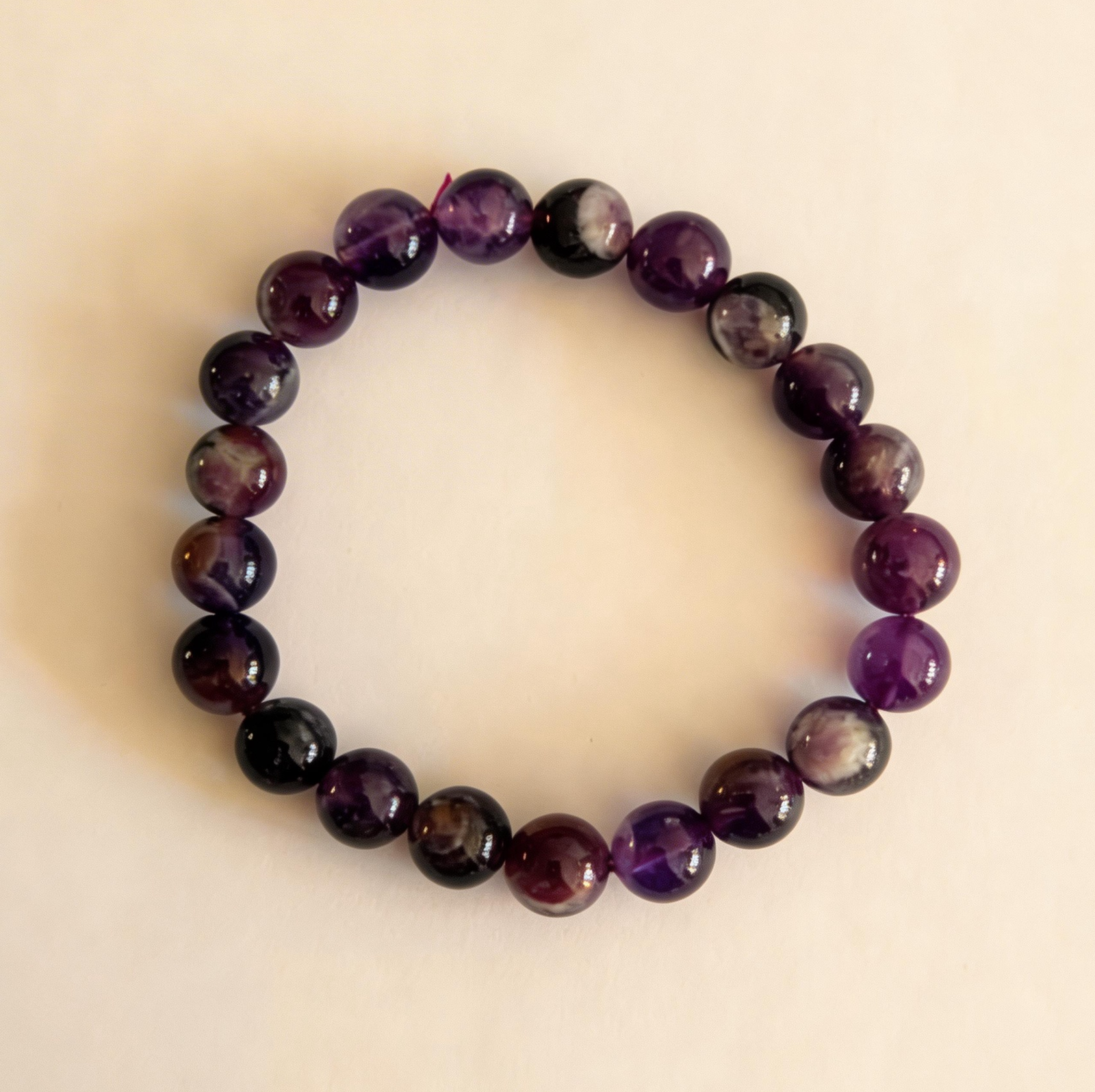 Natural Amethyst Bracelet for Peace & Balance