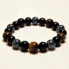tiger-eye-obsidian-hematite-protection-bracelet Tiger eye, obsidian and hematite protection bracelet