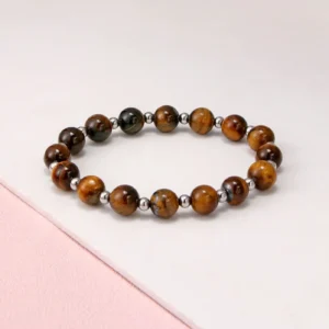 Tiger Eye Bead Bracelet