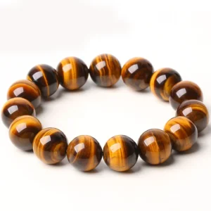 Tiger Eye & Crystal Bead Bracelet product image