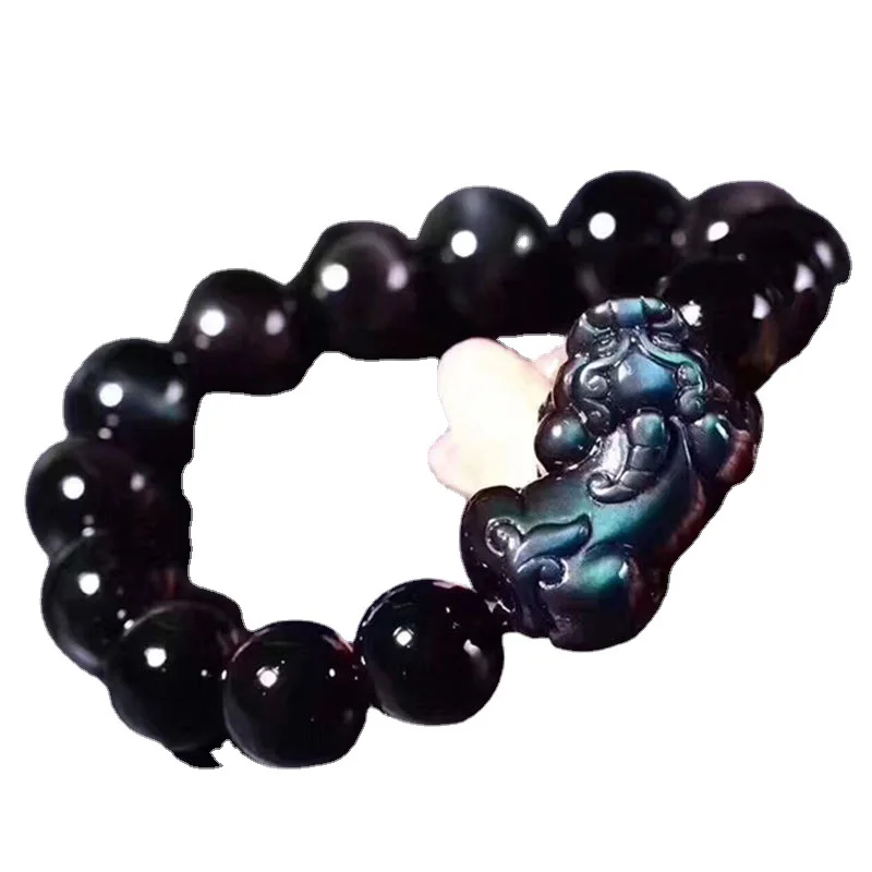 Black Obsidian Pixiu Bracelet