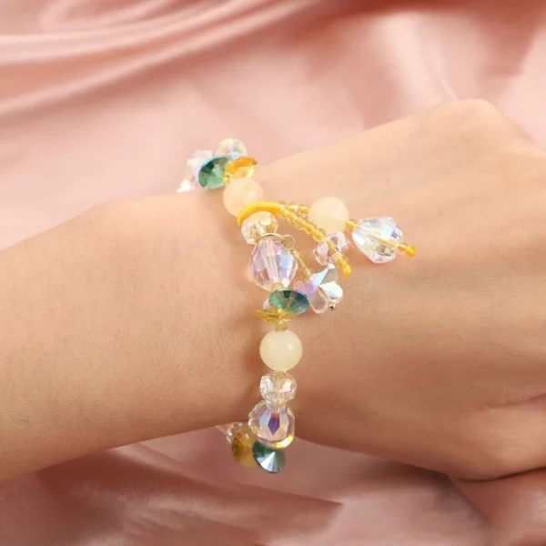 ac-656442173504-5 Crystal Bead Bracelet - Design 2 alternate view