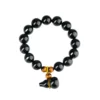 ac-750586786658-5 Black Obsidian Bracelet alternate view