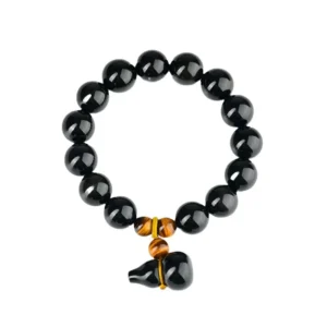 Black Obsidian Bracelet alternate view