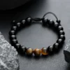 Tiger Eye Bead Bracelet - Design 5