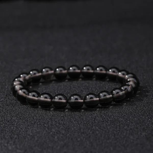 Obsidian Bead Bracelet Obsidian Bead Bracelet